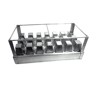 Moldes para paleta cuadrada x21 unidades