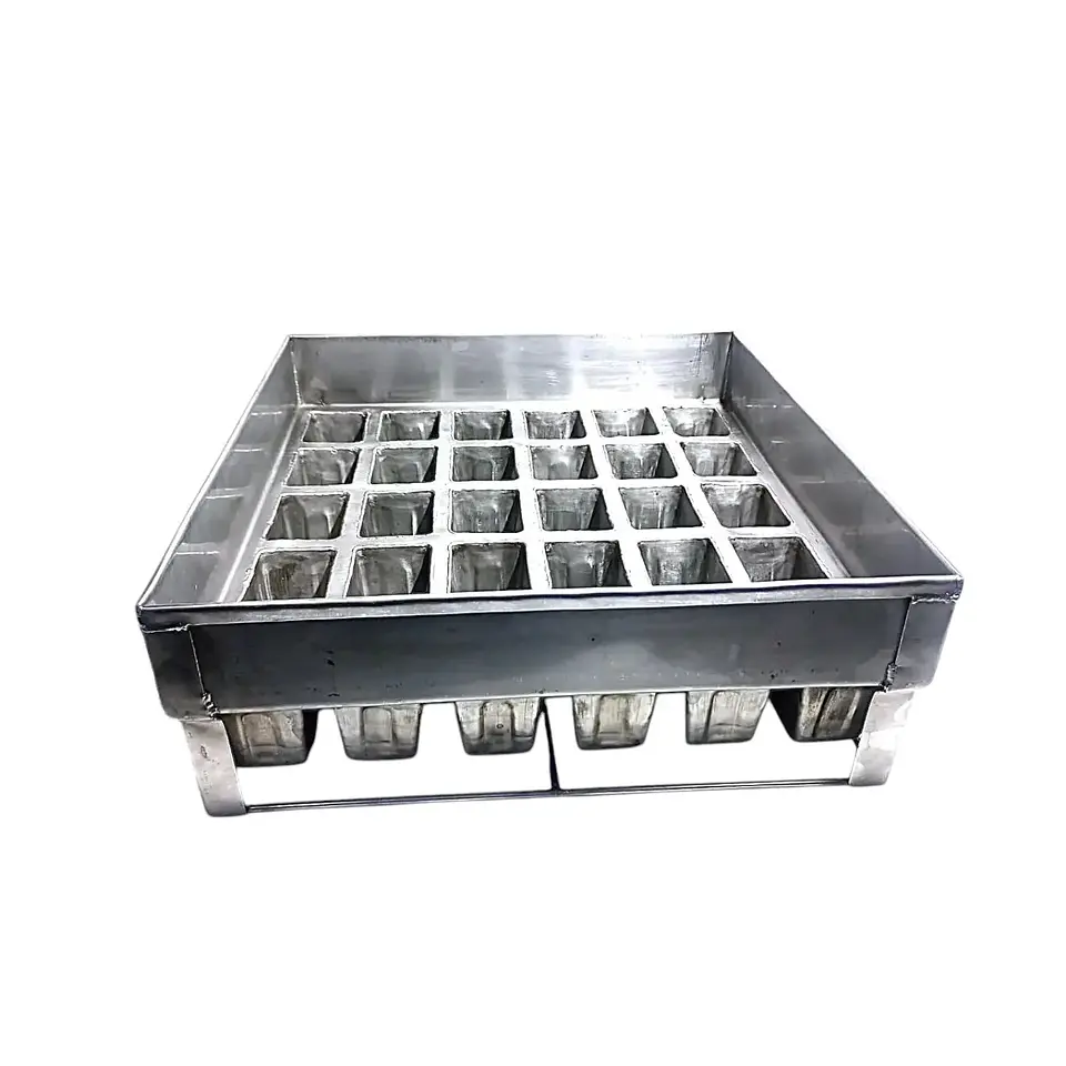 Moldes para paletas cuadradas troqueladas x30 unidades 1