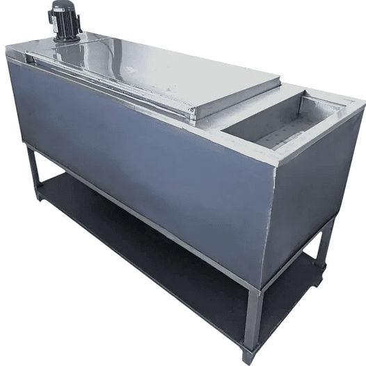 PLANTA PALETERA SALMUERA CON BAÑO MARÍA DESMOLDADOR 6 MOLDES