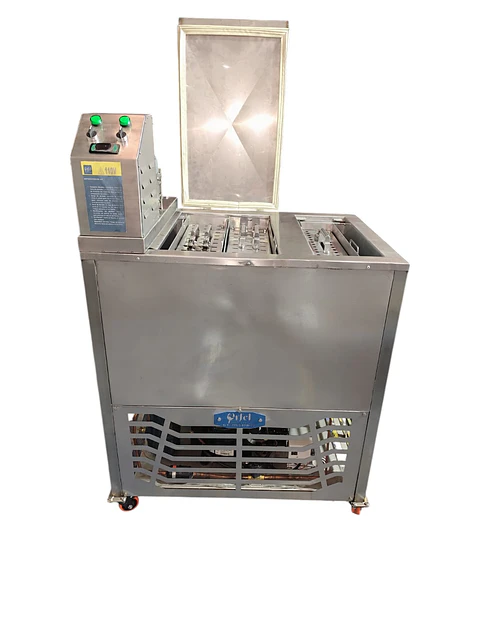 Maquina para hacer paletas salmuera x2 moldes con baño maria desmoldador