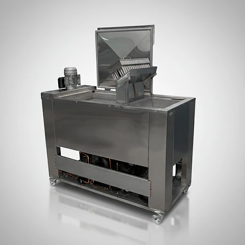 Maquina para hacer paletas salmuera x4 moldes con baño maria desmoldador