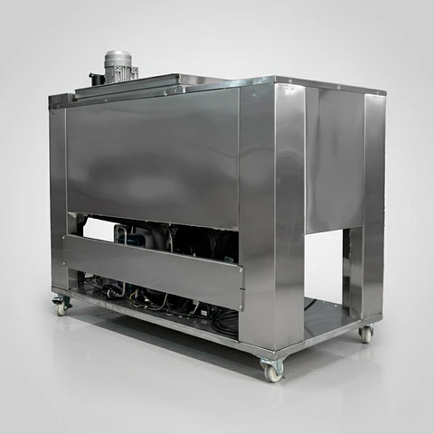 Maquina para hacer paletas salmuera x4 moldes con baño maria desmoldador