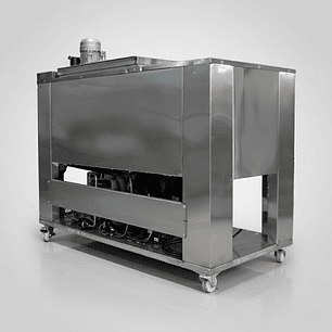 Maquina para hacer paletas salmuera x4 moldes con baño maria desmoldador