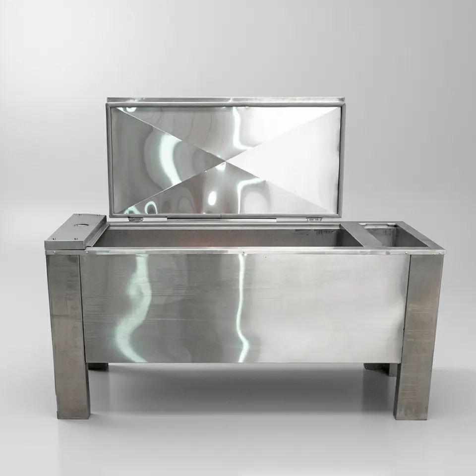 Maquina para hacer paletas salmuera x8 moldes con baño maria desmoldador 3
