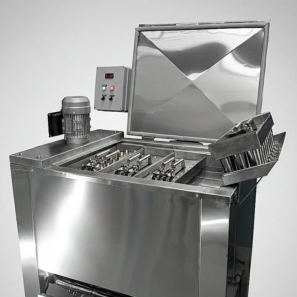Maquina para hacer paletas salmuera sencilla x4 moldes 8