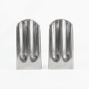 Molde para paleta acanalada media luna x24 unidades