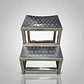 Escalera Industrial de 2 Peldaños en Acero Inoxidable Antideslizante - Miniatura 4