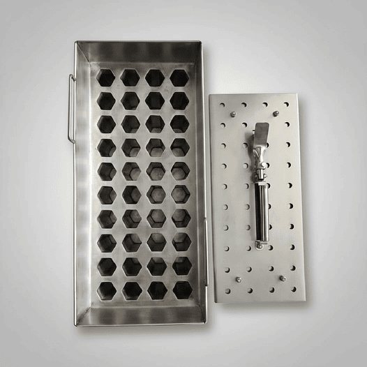 Molde para Paleta Hexagonal Tipo Turrón en Acero Inoxidable 3