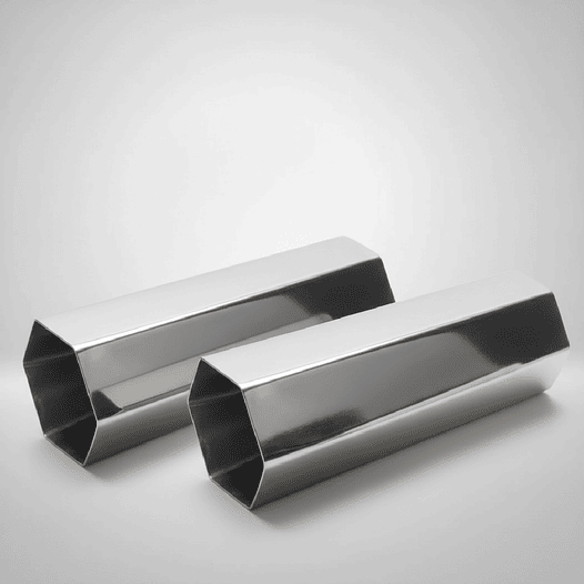 Molde para Paleta Hexagonal Tipo Turrón en Acero Inoxidable 4