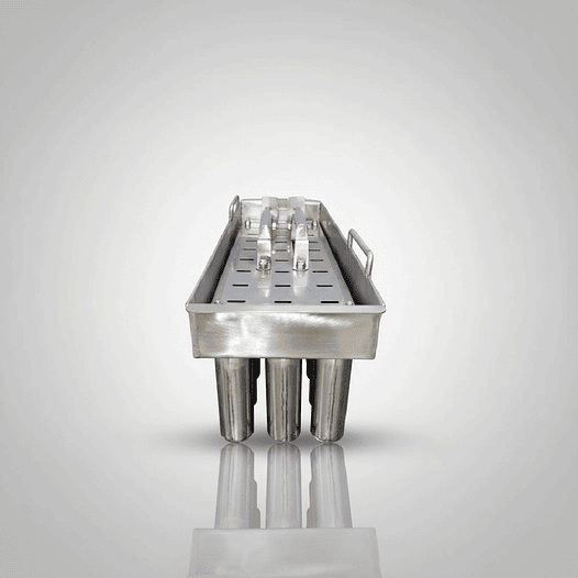 Molde para Paletas Tipo Relleno en Acero Inoxidable 4