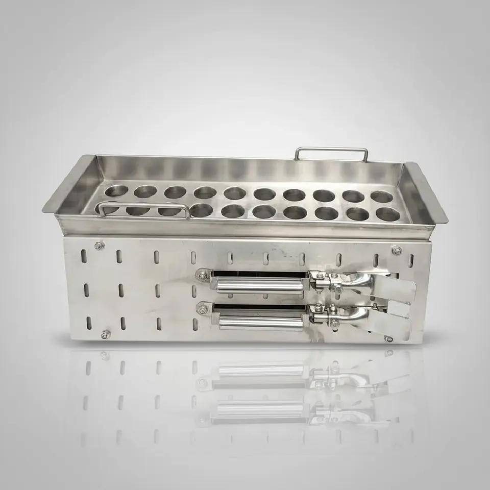 Molde para Paletas Tipo Relleno en Acero Inoxidable 3