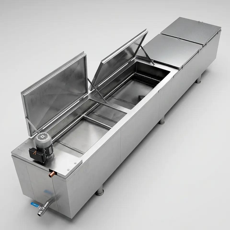 Maquina para hacer paletas salmuera x10 moldes con baño maria desmoldador 4
