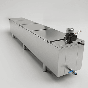 Maquina para hacer paletas salmuera x10 moldes con baño maria desmoldador