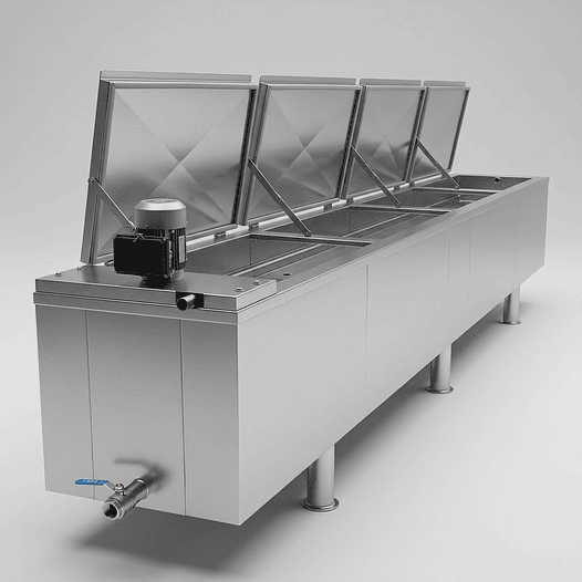 Maquina para hacer paletas salmuera x10 moldes con baño maria desmoldador 1