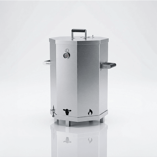 Barril para Asado en Acero Inoxidable | Asador Metálico para Carnes y BBQ 1