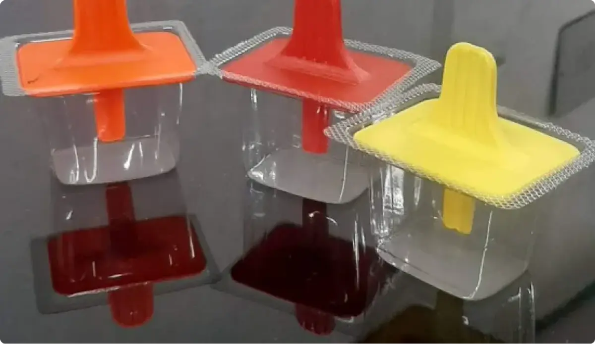 Vasos termoformados
