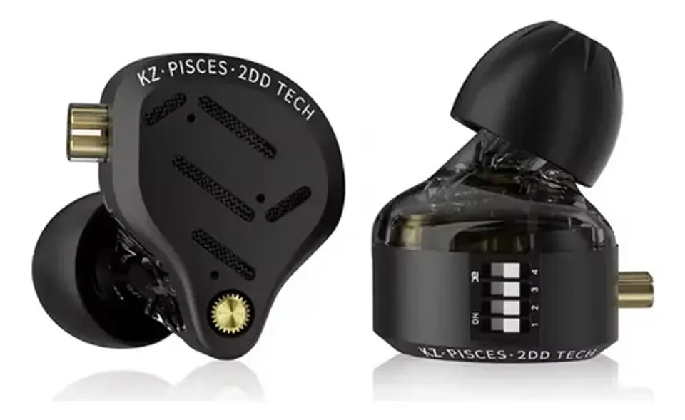 Audífonos KZ Pisces Hifi Dual Driver Switches | Cable USB-C 2
