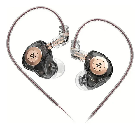 Audífonos KZ EDX Pro Hifi IEM Negro 1DD | Sin Micrófono