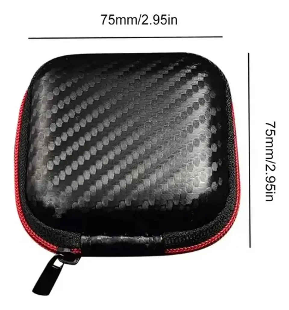 Estuche Para Audífonos In-Ear Cierre Bolsillo | Carbon 4