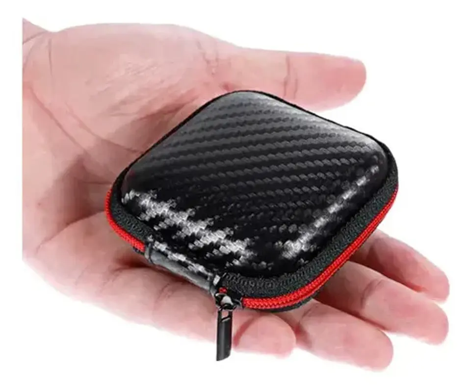 Estuche Para Audífonos In-Ear Cierre Bolsillo | Carbon 7