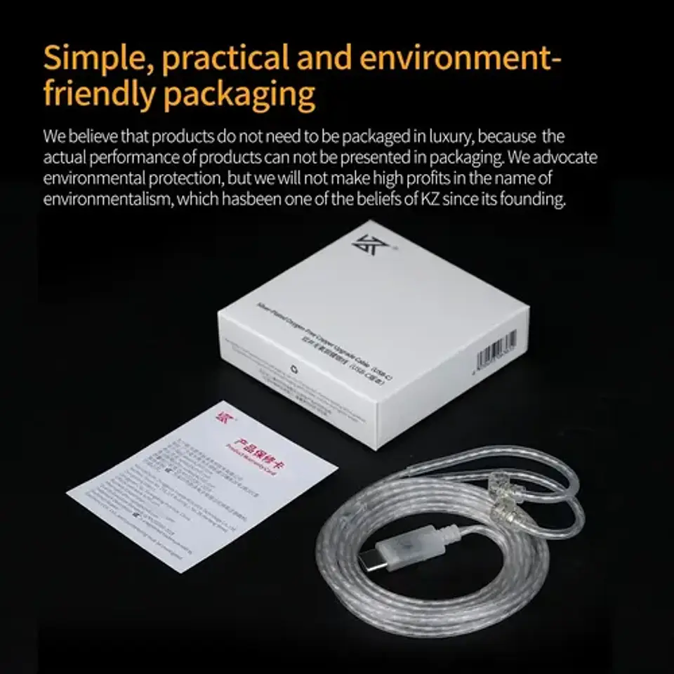 Cable KZ DAC USB Tipo C Con O Sin Micrófono | Inearstore 15