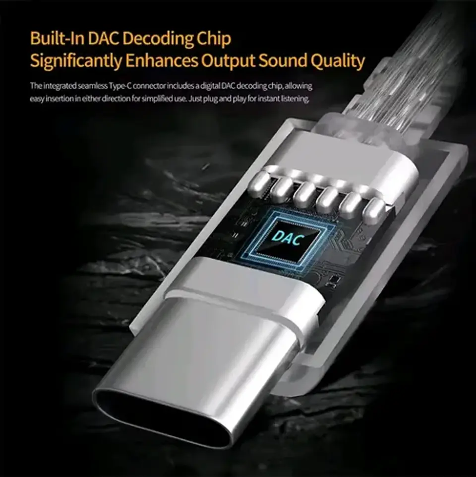 Cable KZ DAC USB Tipo C Con O Sin Micrófono | Inearstore 18