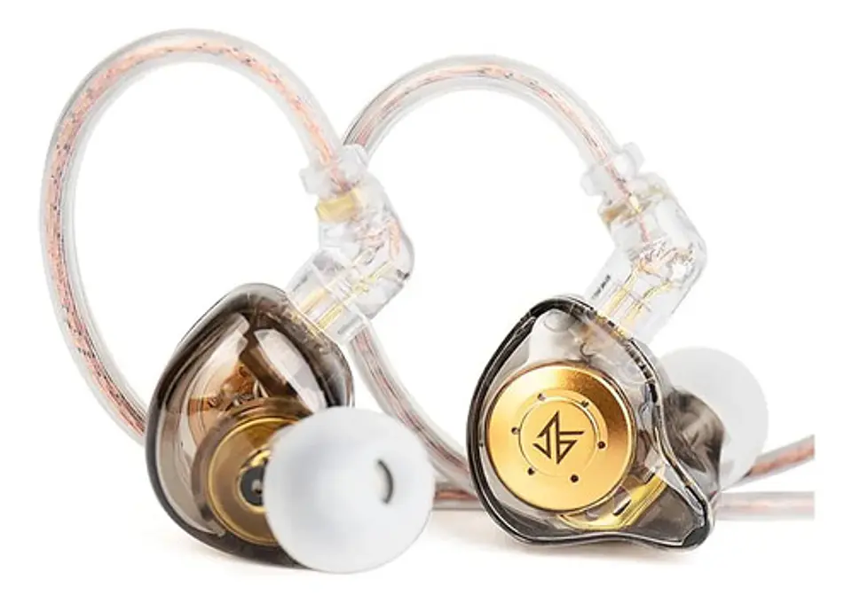 Audífonos KZ EDX Pro Hifi IEM Negro 1DD | Con Micrófono 2