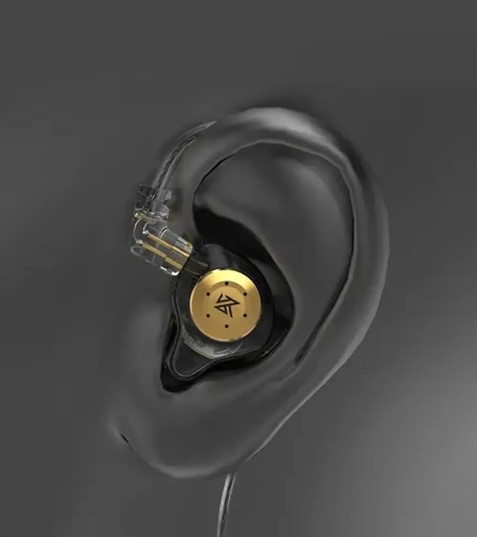 Audífonos KZ EDX Pro Hifi IEM Negro 1DD | Con Micrófono 5