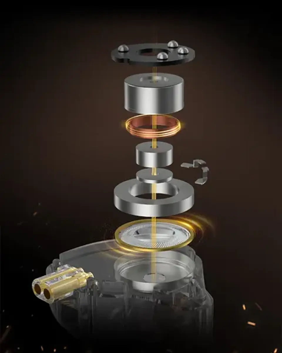 Audífonos KZ Gale Balanced Hifi IEM 1DD | Sin Micrófono 6
