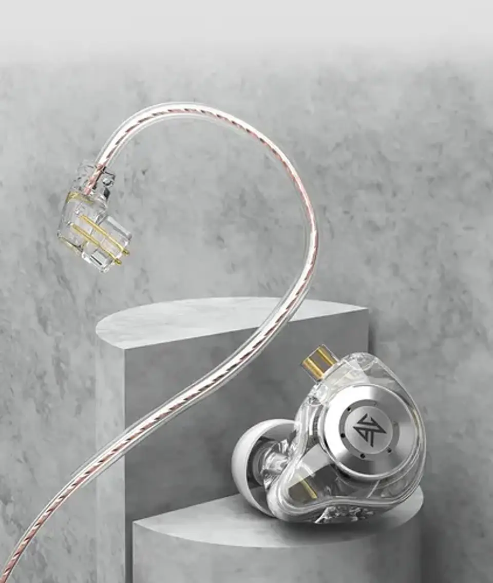 Audífonos KZ EDX Pro Hifi IEM Clear 1DD | Sin Micrófono 4