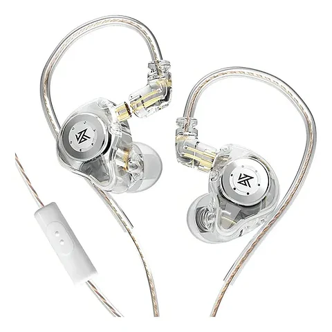 Audífonos KZ EDX Pro Hifi IEM Clear 1DD | Con Micrófono