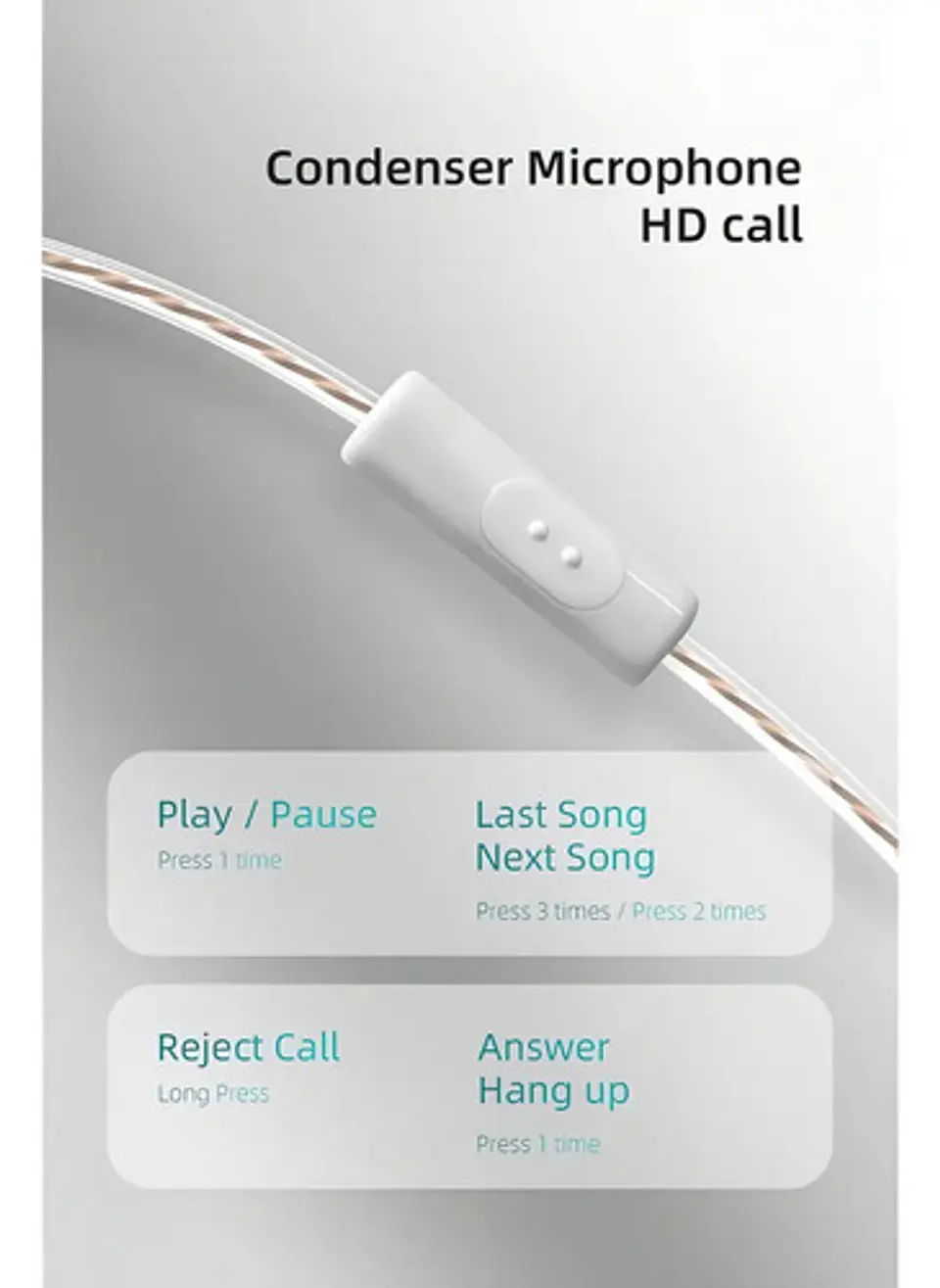 Audífonos KZ EDX Pro Hifi IEM Clear 1DD | Con Micrófono 5
