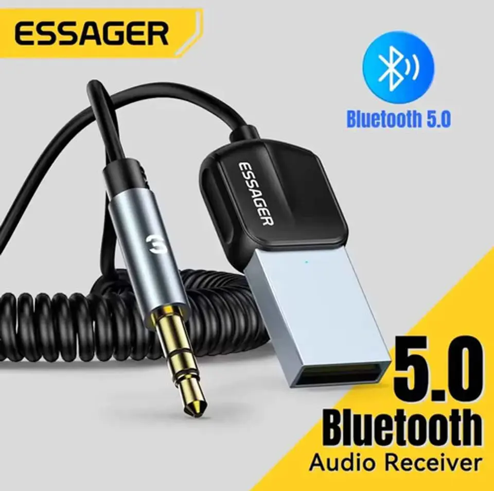 Receptor Bluetooth Essager Aux Jack 3.5mm Usb | Inearstore 3