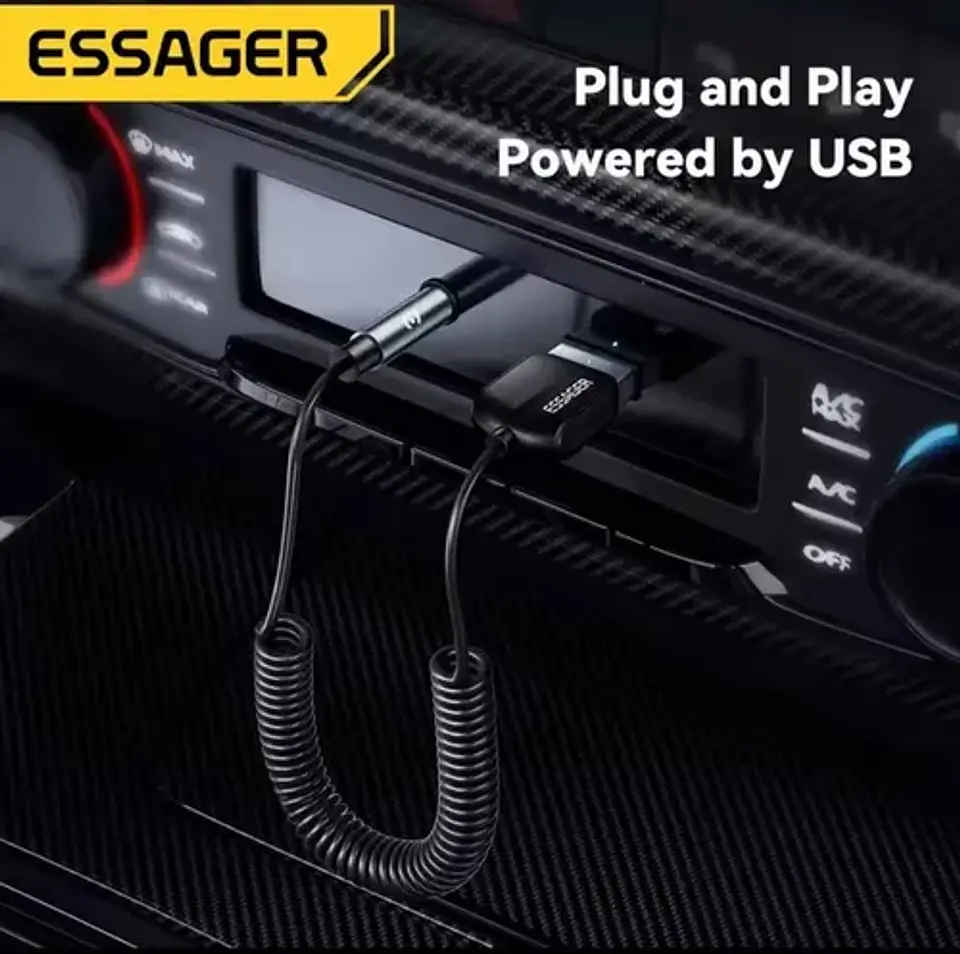 Receptor Bluetooth Essager Aux Jack 3.5mm Usb | Inearstore 4