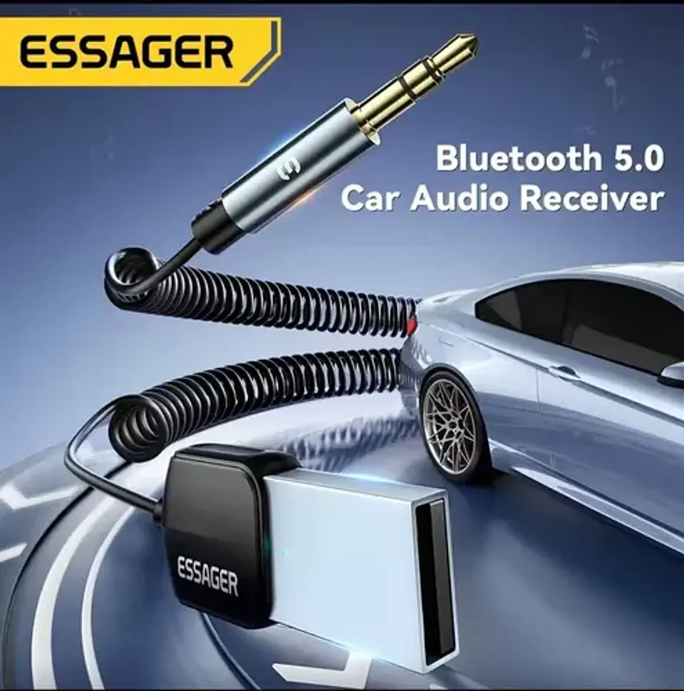 Receptor Bluetooth Essager Aux Jack 3.5mm Usb | Inearstore 7