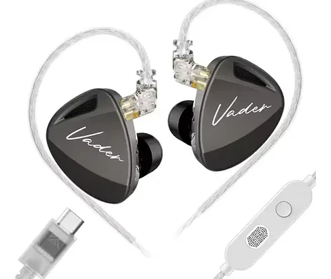 Audífonos Kz Vader Hifi Triple Driver | Usb-c | Inearstore