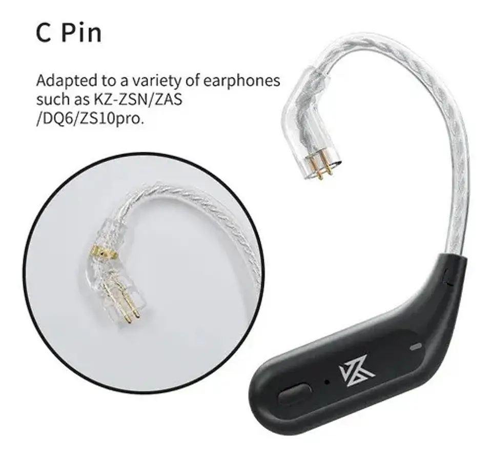 Modulo Kz Az09 Hd Adaptador Bluetooth 5.2 Mic | Inearstore 2