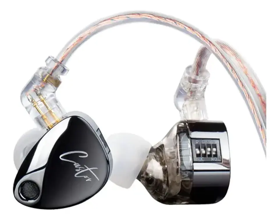 Audífonos KZ Castor Harman Bass 2DD | Sin Micrófono 1