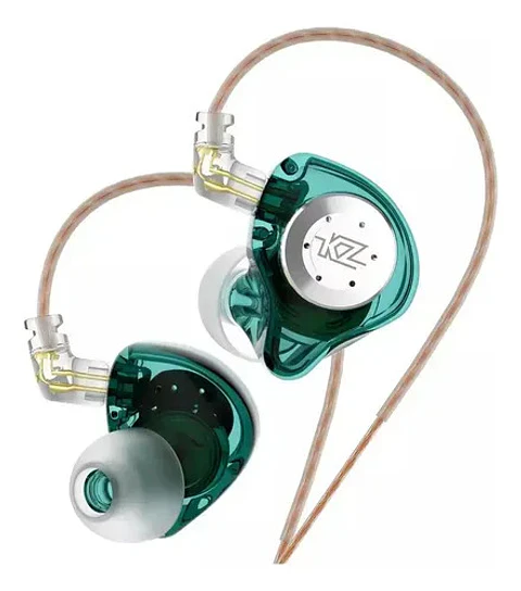 Audífonos KZ EDX Pro Hifi IEM Cyan 1DD | Sin Micrófono