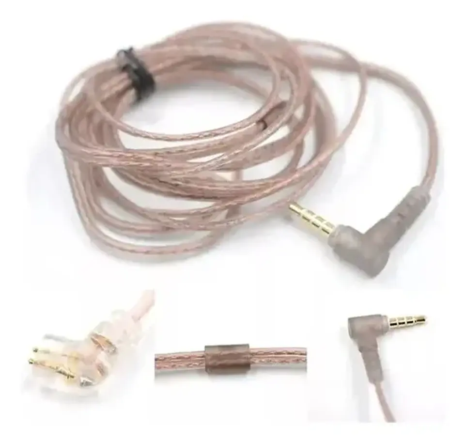 Cable Original KZ Pin C Jack 3.5 | Con o Sin MIC 1