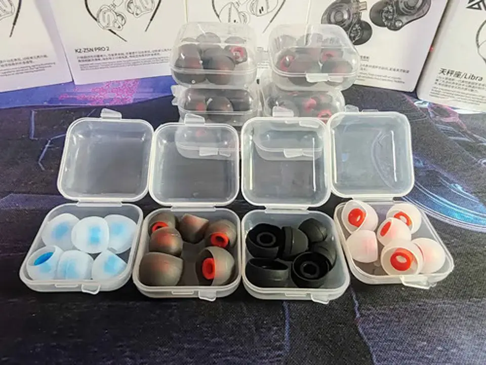 Set 3 Pares Almohadillas Silicona Audifonos Kz | Inearstore 17