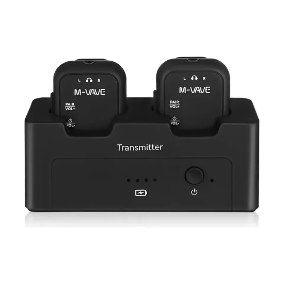 Sistema Monitoreo Inalámbrico M-VAVE SWS12 2 Receptores 7
