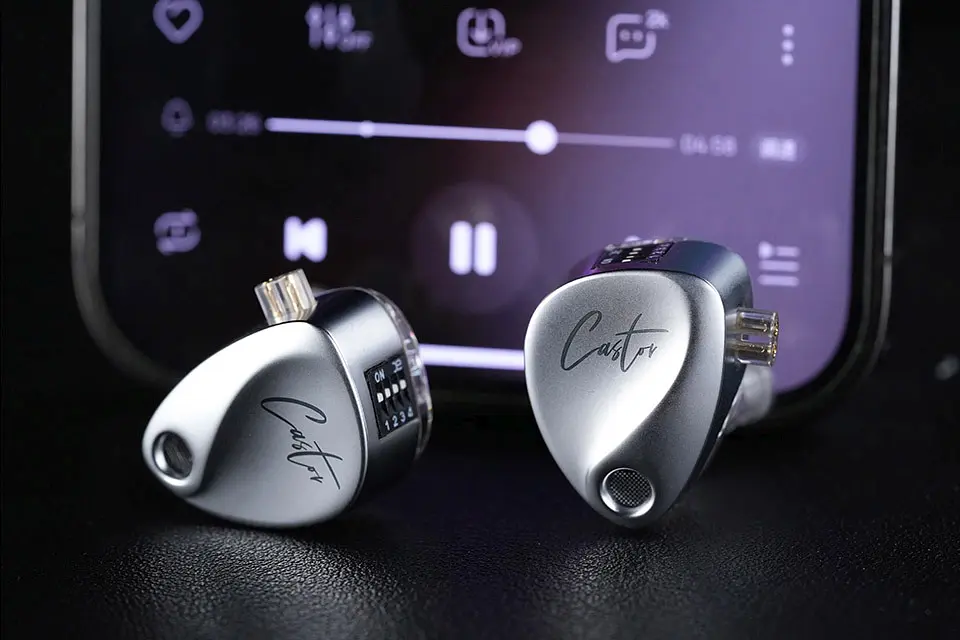 Audífonos KZ Castor Harman Target 2DD | Con Micrófono 8