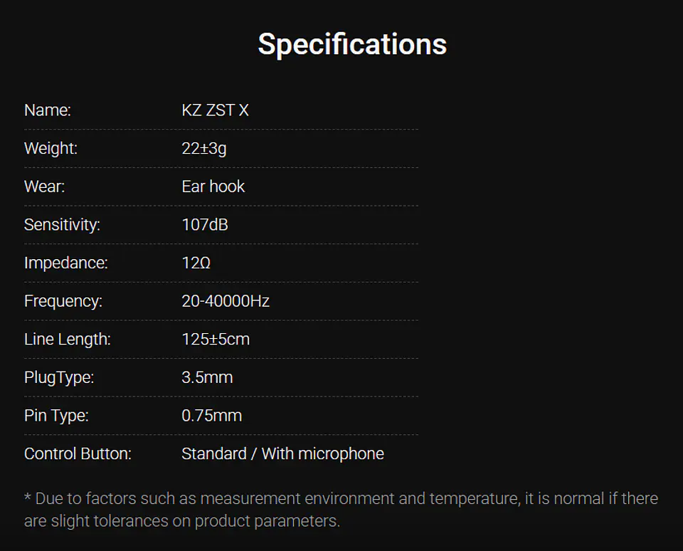 Audífonos KZ ZSTX 1DD+1BA | Con Micrófono 7