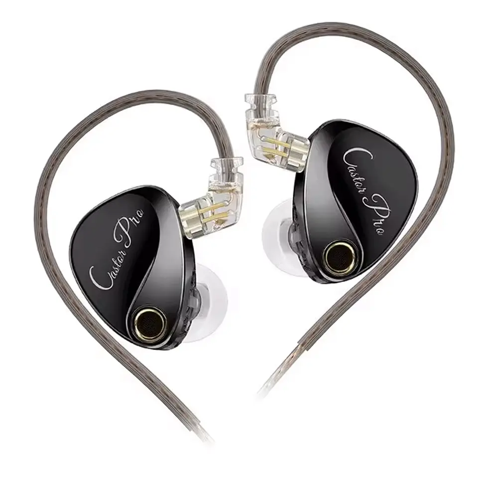 Audífonos KZ Castor Pro Harman Bass IEM 2DD | Sin Micrófono 1