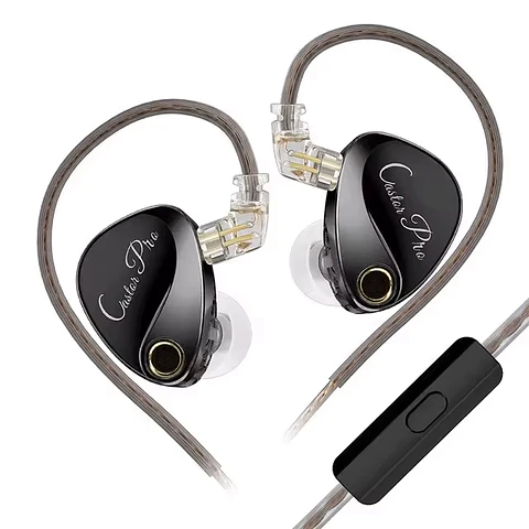 Audífonos KZ Castor Pro Harman Bass IEM 2DD | Con Micrófono