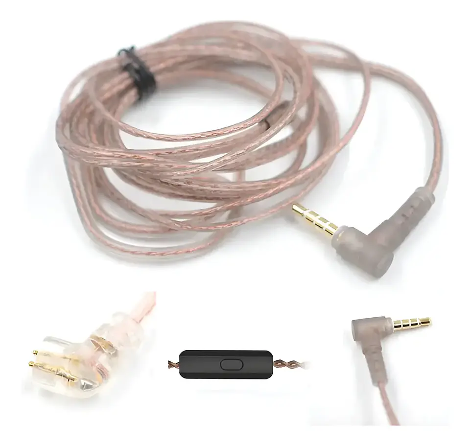 Cable Original KZ Pin C Jack 3.5 | Con o Sin MIC 2