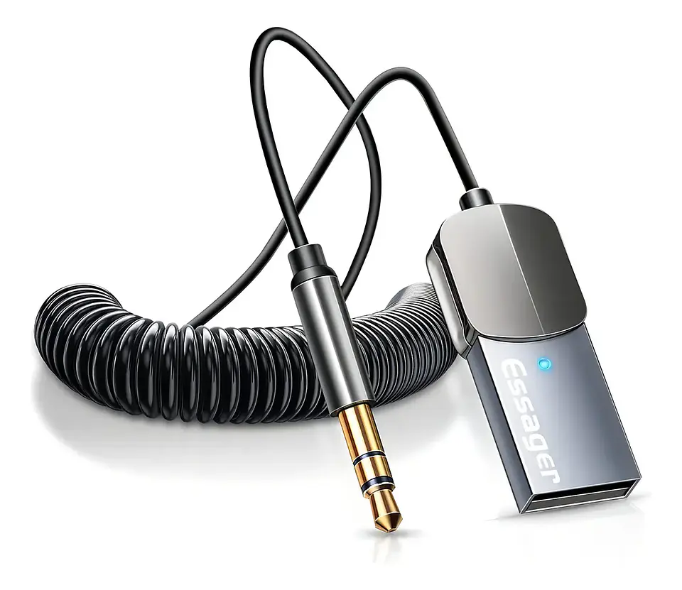 Receptor Bluetooth Essager Aux Jack 3.5mm Usb | Inearstore 1