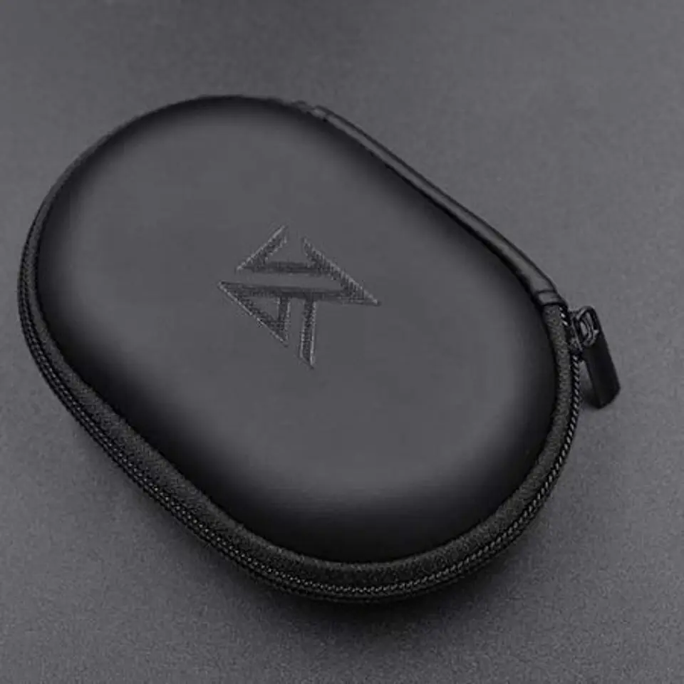 Estuche Para Audífonos In-Ear Cierre Bolsillo | KZ Black 5