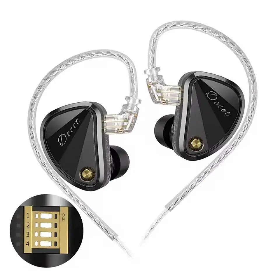 Audífonos KZ DECET 10 Driver Dinamicos | Sin Micrófono 1
